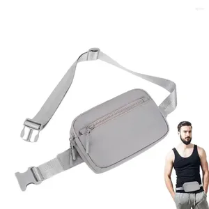 Sacs de plein air Sac à bandoulière Bandoulière Fanny Pack Ceinture Bourse à la mode Taille imperméable avec sangle réglable pour