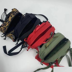 Bolsas al aire libre Sling Bolsa de cintura Fanny Pack Moda Bolso de viaje Mochilas Mochilas Lh Drop Entrega Deportes al aire libre Otko4