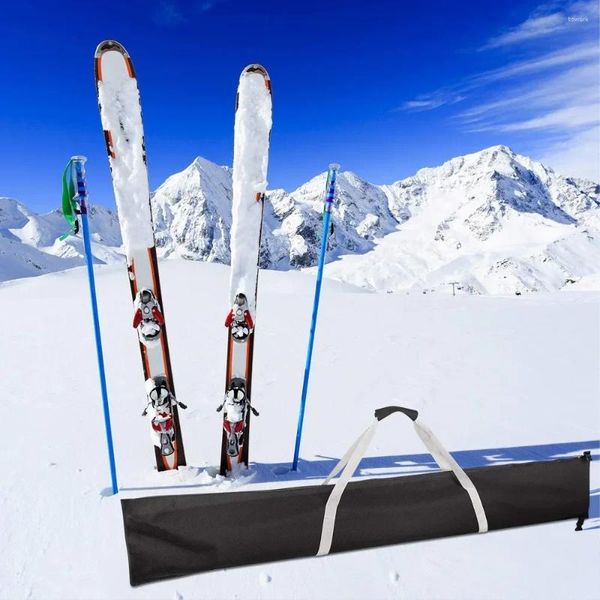 Sacs de plein air Sac de snowboard Ski 185 cm Longueur de planche unique réglable 420D Matériau imperméable et résistant à l'usure