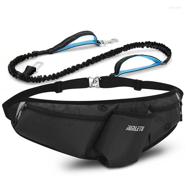 Sacs de plein air Sport course taille sac Jogging cyclisme escalade téléphone portable avec porte-bouteille d'eau laisse de chien pour marcher le