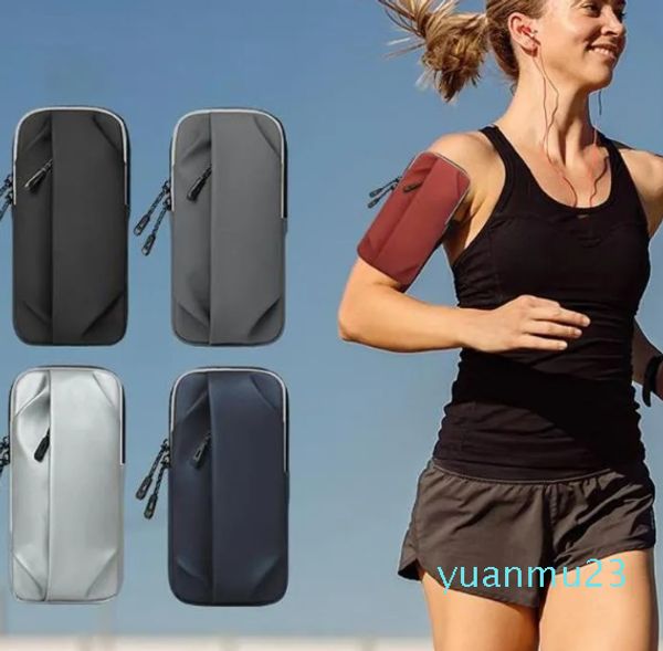 Sacs de plein air Sports Running Bras Sac PCS Étanche Exercice Poignet Téléphone Unisexe Double Couche Grande Capacité Épaule