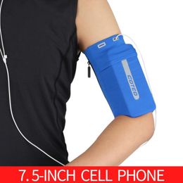 Buitenzakken Sport Running Running Mobile Phone Arm Bag Universal Elastic Arms Set Body Sheeves Reflective Pols