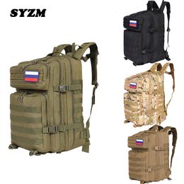 Bolsas al aire libre SYZM Mochila de nailon para hombres 30L o 50L Mochila táctica militar Molle al aire libre Camping Senderismo Mochila Mochila táctica del ejército 230922