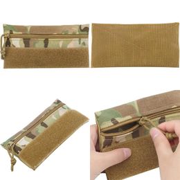 Outdoor Tassen Tactische Candy Pouch Draagbare Opbergtas 3 4 FCSK Borst Rig Camouflage Nylon Hunting Vest Accessoires LSIZE L20 x H10.5cm
