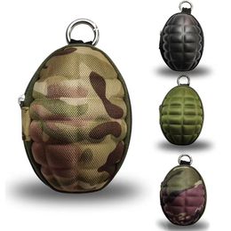 Outdoor tassen tactische hang tas landmijn ontwerp camouflage sleutel munt oortelefoon accessoires molle voor riem camping wandelen reizen rugzak