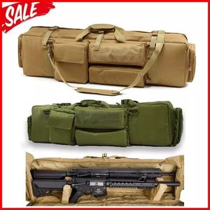 Outdoor Bags Tactical M249 Gun Bag Airsoft Military Hunting Shooting Rifle Backpack Carrying Protection Case With Shoulder Strap 230524