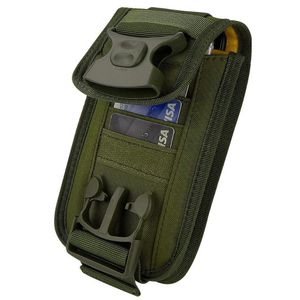 Sacs de plein air TacticalPhone Holster Ceinture Taille Utilitaire Gilet Card Carrier Bag Mini Multi-fonction Travel Pack Pouch