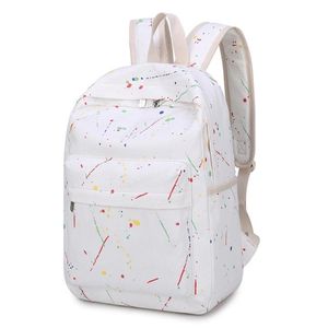 Outdoor Bags Teenager School Backpacks for Girls Boys Adolescence Student Backpack Vrouwelijk notebook Oxford White Back Pack