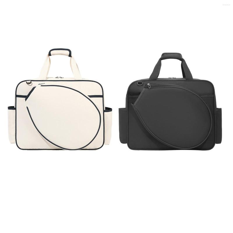 Outdoor Bags Tennis Racket Bag Shoulder Portable Holder Sport Canvas Handbag For Training