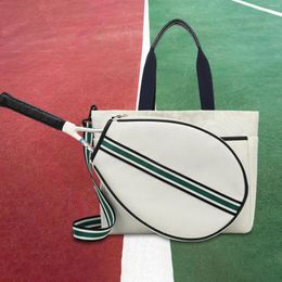 Outdoortassen Tennisdraagtas Afneembare rackethoes Racket Duffel met schouderband Badminton