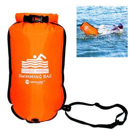 Sacs de plein air Épaissis Double Airbags Sac de natation gonflable Anneau Flotteur Anti-ronflement Stockage Étanche PVC Bouée de sauvetage Bouée Empêcher la noyade 230626