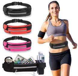 Outdoortassen Trailrunning heupriem Dubbele zaktas Heren Dames Fitness met waterfles Waterdichte telefoon Sport9987820