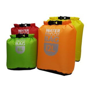 Buitenzakken waterdichte droge tas pack zuster zwemmen raft raft rivere trekking drijvende zeilen vaarwaterweerstand