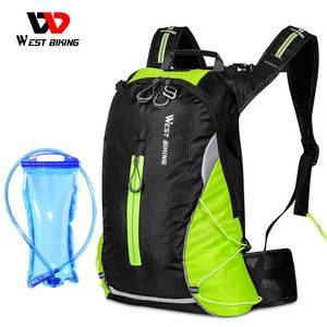 Outdoortassen WEST BIKING 10L -16L Fietstas waterdicht Ultralicht Reflecterend Fietstassen Wandelen Reizen Buitensporten Rugzak Voor Klimmen 230727