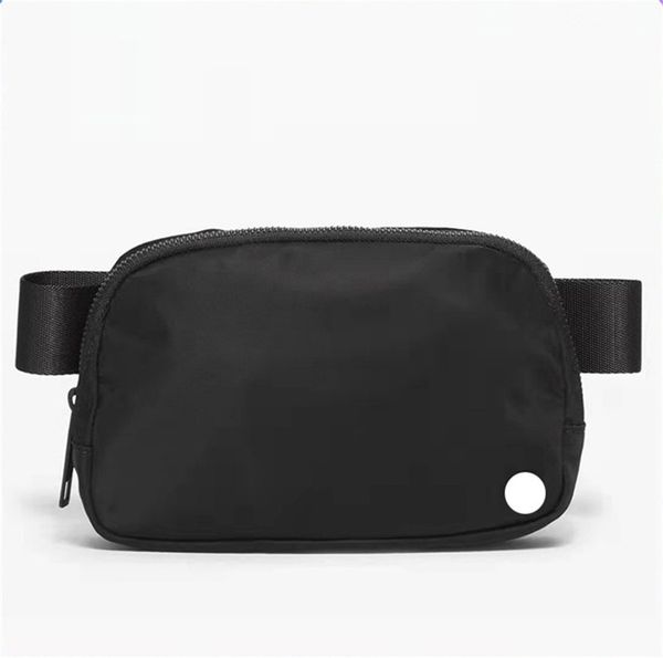 Sacs de plein air Femmes Hommes Sac de taille Gym Élastique Sangle réglable Zipper Fanny Pack