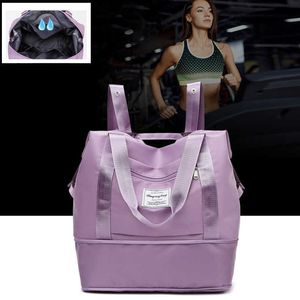 Bolsas al aire libre Bolso de mujer Gran estera de yoga Hombro Bolsa de escuela Impermeable Nylon Piscina de agua Natación Equipaje grande Viaje Gimnasio Deportes Mochila T230129