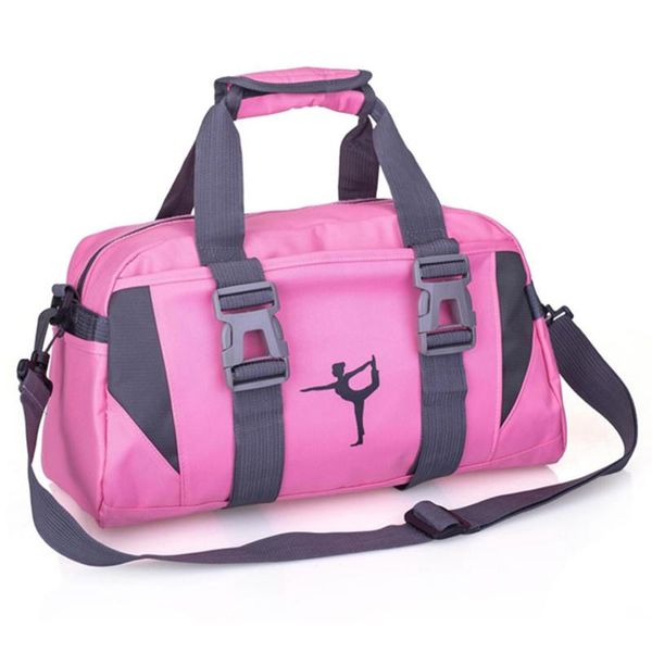 Sacs de plein air Yoga Fitness Sac Étanche En Nylon Sport Entraînement Épaule Gym Femmes Pilates Bandoulière Tapis Sans