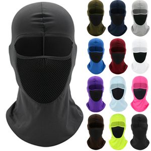 Outdoor Balaclava Hood Motorcycle Bandana Cycling Caps Masks Hunting Hat UV Protection Face Mask helm voering hoofddeksels fietsen kleding