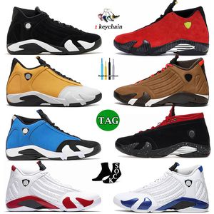 Chaussures de basket-ball en plein air Jumpman 14 14s Zooms Baskets Noir Blanc Winterized Fortune Hyper Royal Last Shot Thunder Desert Sand Hommes Baskets athlétiques