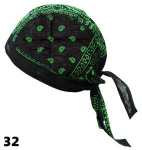 Vélo de plein air Cyclisme Casquette de pirate Été Respirant Refroidissement Chapeaux Plage Piscine Anti UV Protection Attache Tête Foulard Turban Accessoire d'équitation