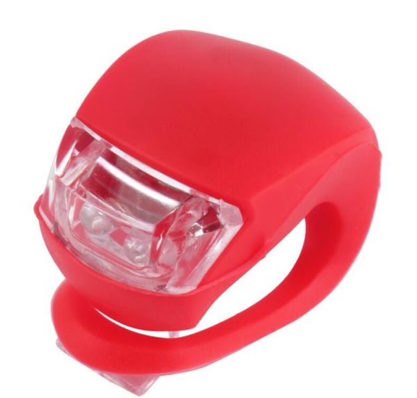 Vélo en plein air nécessaire feux arrière avant Mini LED lampe en silicone lumière pour vélo vélo en plein air vélo bébé Scooter enfants accessoire de planche à roulettes