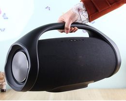 Haut-parleurs Bluetooth extérieurs Boombox IPX7 étanche sans fil 3D HIFI basse mains libres Portable musique son stéréo caissons de basses avec boîte