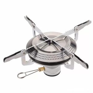 Cuisinière à gaz de camping en plein air Cuisinière de camping pliante ultra-légère portable Brûleur à disque haute puissance monobloc wk156