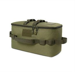 Sac de rangement pour réservoir de gaz de Camping en plein air, grande capacité, sac à outils pour ongles au sol, cartouche de gaz, ustensiles de cuisine de pique-nique, Kit organisateur a9