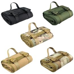 Formation de chasse de camping en plein air EDC Tactical Shoting Nettoying tapis roll-up pique-nique couverture de couverture de chasse aux accessoires de fusil à canon