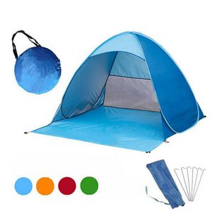 Outdoor camping tent wandelen snel automatische opening tenten picknick klimmen tent automatische draagbare pop-up strand outdoor zomer tent D86