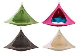 Camping en plein air Tena de loisirs imperméable pour de nombreuses personnes Butterfly Swing Hamac Hanging Chair Patio Furniture5750526