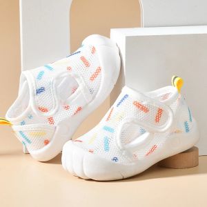 Outdoor kindersandalen Zomer ademende mesh-schoenen 14t Baby Unisex Casual antislip Zachte eerste wandelaars Baby lichtgewicht schoenen