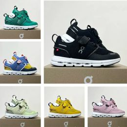 Outdoor Cloud Kids On Shoes Toddlers Sneakers White Lucky Green All Black Midnight Navy University Gold Hyper Royal Boys Girls Designer Ki