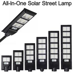 Comercial al aire libre 400W 500W 600W LED Solar Street Light IP67 Dusktodawn Roads Lámpara Pole USASTAR2631737