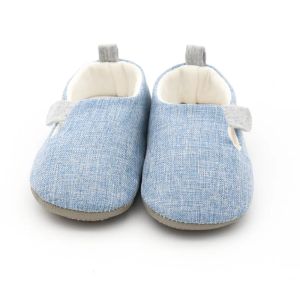 Chaussures d'extérieur en coton souple pour bébé, avec coussinets en caoutchouc, chaussures chaudes à semelle souple pour bébé, chaussures de marche de printemps ou d'automne