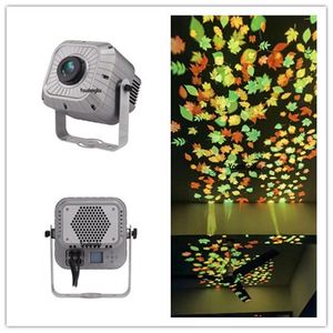 Projecteur Gobo rotatif dynamique personnalisé pour l'extérieur, lampe led étanche avec Logo DMX 100W