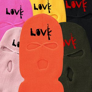 Buiten fietsen beanie balaclava vol gezicht masker gebreide hoeden nek Gaiter warmere fiets ski fietsen rit masker triporaat cs headdear capuchon leger tactische caps b008