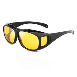 Gafas de ciclismo al aire libre cubierta de miopía gafas de visión nocturna polarizadas gafas de sol para hombres y mujeres gafas deportivas a prueba de viento y arena gafas