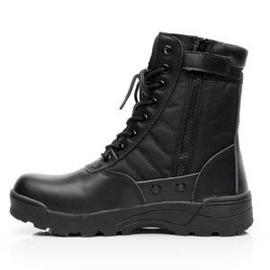 Botas de desierto al aire libre, botas tácticas altas, botas de entrenamiento para fanáticos del ejército, zapatos de entrenamiento militar para hombres, botas de combate