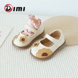 Outdoor DIMI Herfst Baby Meisjes Schoenen Zachte Comfortabele Meisje Peuter Schoenen Mode Casual Leuke Bloemen Party Baby Prinses Schoenen