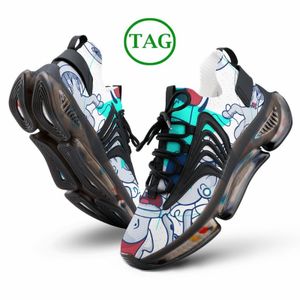 Elastische Outdoor-Laufschuhe für Herren und Damen, modisch, alle Farben des Regenbogens, individuell, leicht, atmungsaktiv, für Damen und Herren, Trainer-Sneaker, Sport, R13