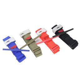 Tourneau d'urgence en plein air Portable Tournet Tournet Artère One Hand Release Backle Bandage Medical Dispositif