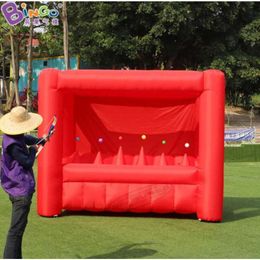 Evento al aire libre 2,3 M de altura Publicidad inflable tiro con arco juguete inflado tiro volar máquina de juegos deportivos para centro de juegos niños juguetes para adultos deportes