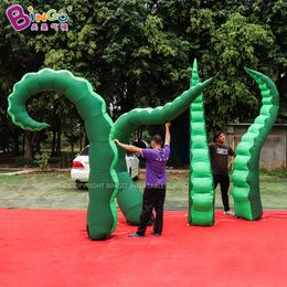 Publicidad de eventos al aire libre 3 mh tentáculos inflables tentáculos de inflación de los calcetines manos del modelo de globos para decoración con ventilador de aire 3 m altura juguetes deportes