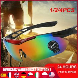 Gafas para al aire libre 1/2/4pcs gafas de sol de motocicleta lentes livianos protección de ojos polarizados