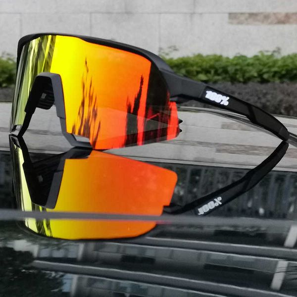 Gafas al aire libre 100S3 Nuevas gafas de protección ocular a prueba de viento Motocicleta Bicicleta de montaña Correr Montañismo Ciclismo Gafas T230420 CQHO