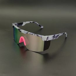 Outdoor Brillen 2023 Cool Fietsen Zonnebril UV400 Vissen Hardloopbril Mannelijke Fiets Bril MTB Racefiets Ruiter Lenzen Ogen 231202