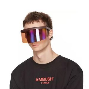 Lunettes d'extérieur 2023 Mode Sunglasse Hommes Lunettes coupe-vent Marque Design Goggle Sun Big Frame Shield Visor Équipement UV400 230925