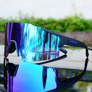 Outdoor bril 3 lens UV400 Men Women 2023 Sport fietsen bril Mountain Road Bike Racing Goggle MTB Bicycle zonnebril Running 230815