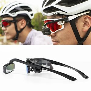 Lunettes extérieures vélo vélo cyclisme lunettes d'équitation rétroviseur 360 rétroviseur réglage lunettes monture casque 231012